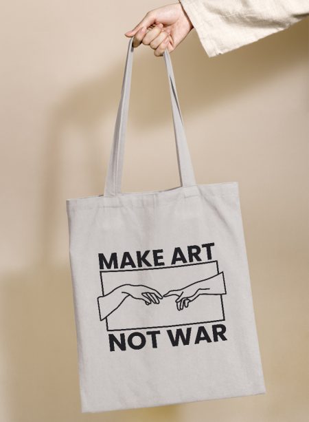 Tote Bag - Make Art, Not War